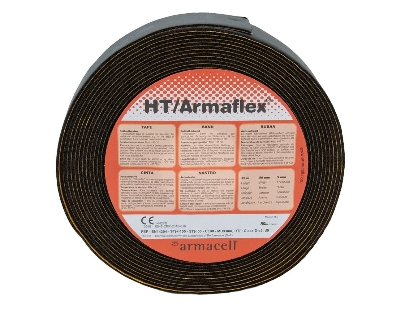 Armaflex HT Tape Band B1 SK 50x3mmx15m